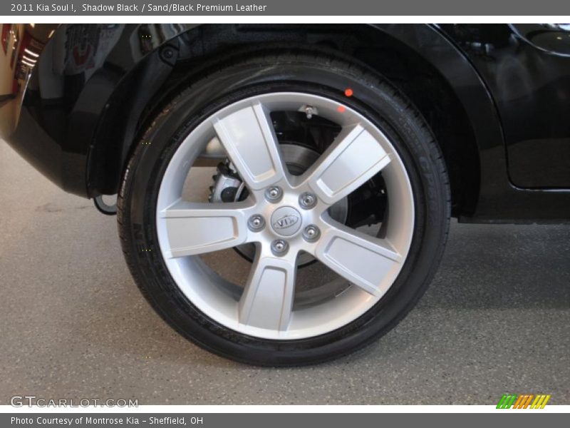 Shadow Black / Sand/Black Premium Leather 2011 Kia Soul !