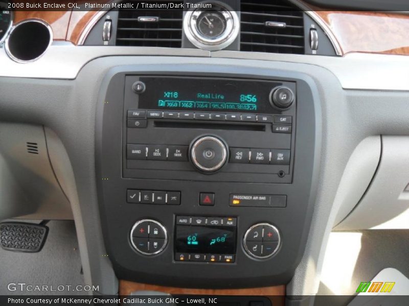 Platinum Metallic / Titanium/Dark Titanium 2008 Buick Enclave CXL