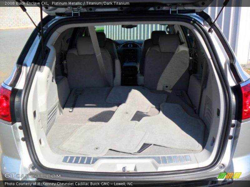 Platinum Metallic / Titanium/Dark Titanium 2008 Buick Enclave CXL
