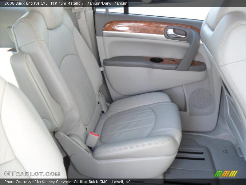 Platinum Metallic / Titanium/Dark Titanium 2008 Buick Enclave CXL