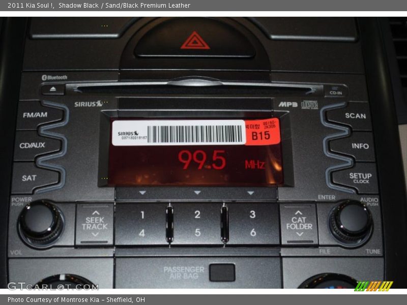Shadow Black / Sand/Black Premium Leather 2011 Kia Soul !