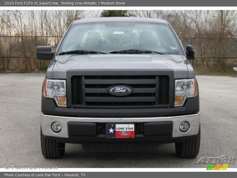 Sterling Grey Metallic / Medium Stone 2010 Ford F150 XL SuperCrew
