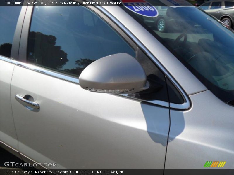 Platinum Metallic / Titanium/Dark Titanium 2008 Buick Enclave CXL