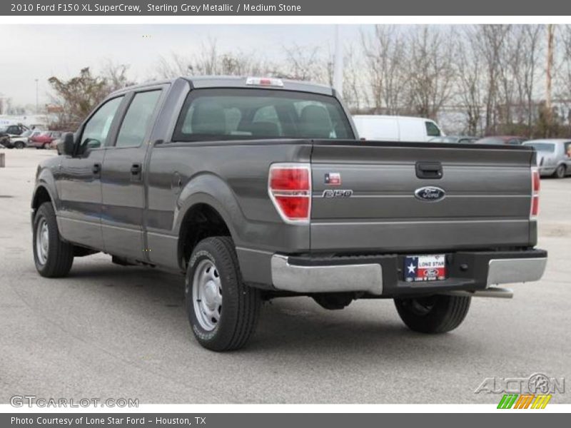 Sterling Grey Metallic / Medium Stone 2010 Ford F150 XL SuperCrew