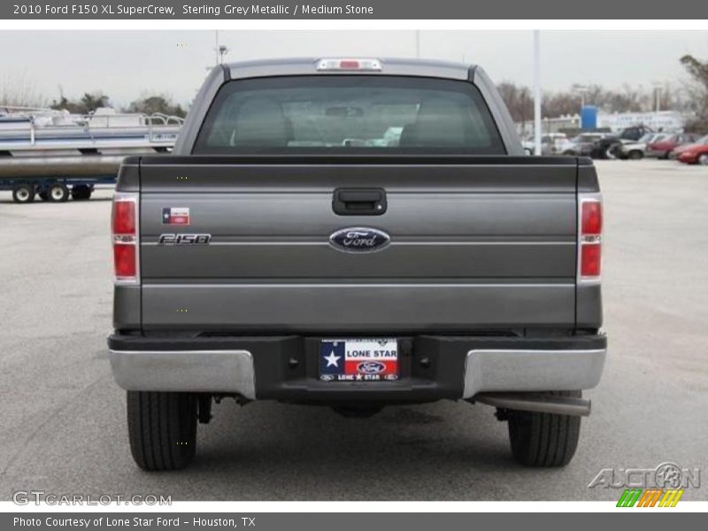 Sterling Grey Metallic / Medium Stone 2010 Ford F150 XL SuperCrew