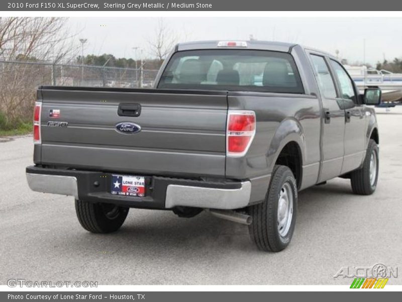 Sterling Grey Metallic / Medium Stone 2010 Ford F150 XL SuperCrew