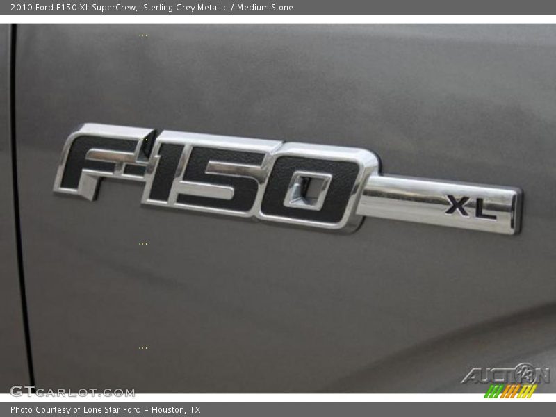 Sterling Grey Metallic / Medium Stone 2010 Ford F150 XL SuperCrew