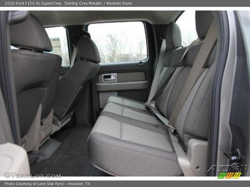 Sterling Grey Metallic / Medium Stone 2010 Ford F150 XL SuperCrew