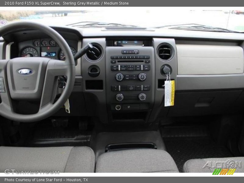 Sterling Grey Metallic / Medium Stone 2010 Ford F150 XL SuperCrew