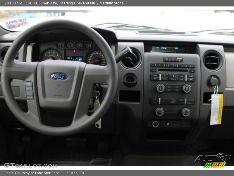 Sterling Grey Metallic / Medium Stone 2010 Ford F150 XL SuperCrew