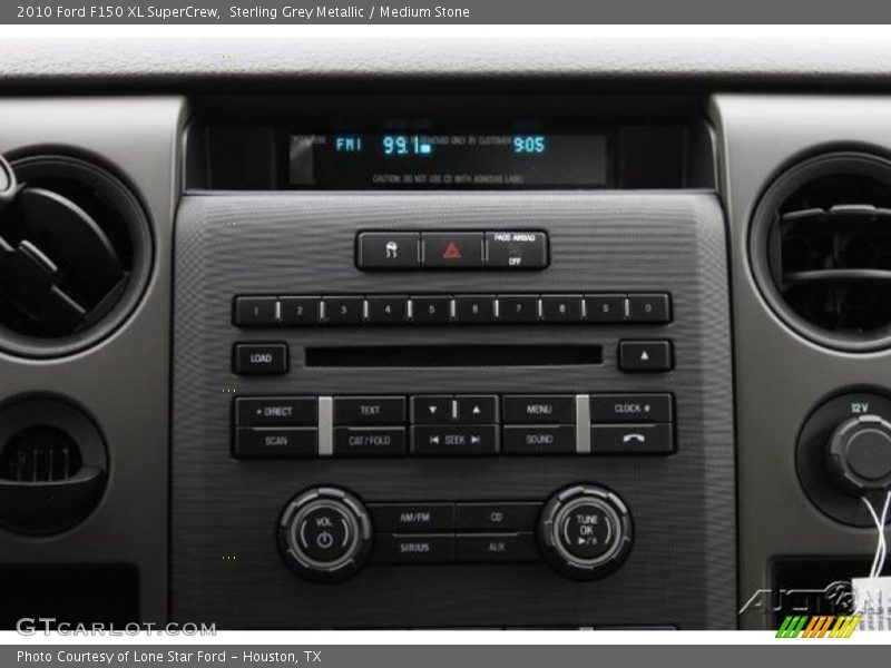 Sterling Grey Metallic / Medium Stone 2010 Ford F150 XL SuperCrew