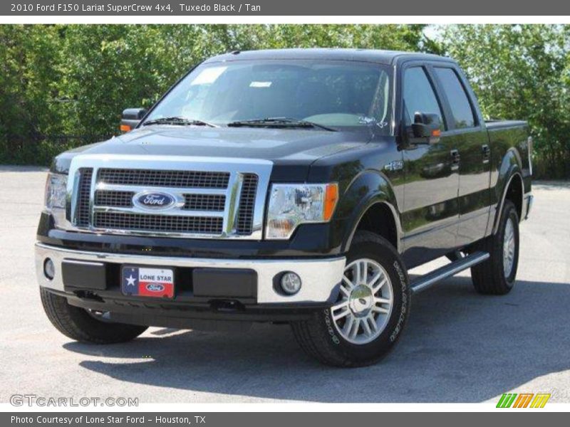 Tuxedo Black / Tan 2010 Ford F150 Lariat SuperCrew 4x4