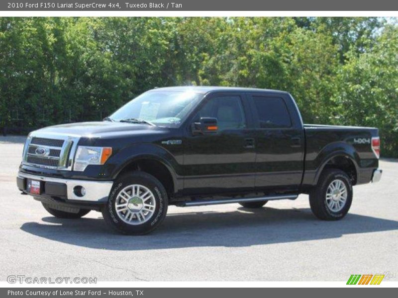 Tuxedo Black / Tan 2010 Ford F150 Lariat SuperCrew 4x4