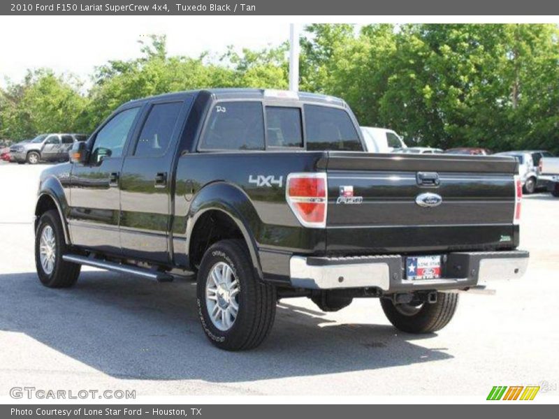 Tuxedo Black / Tan 2010 Ford F150 Lariat SuperCrew 4x4