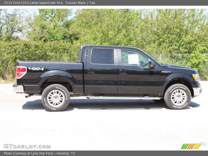 Tuxedo Black / Tan 2010 Ford F150 Lariat SuperCrew 4x4