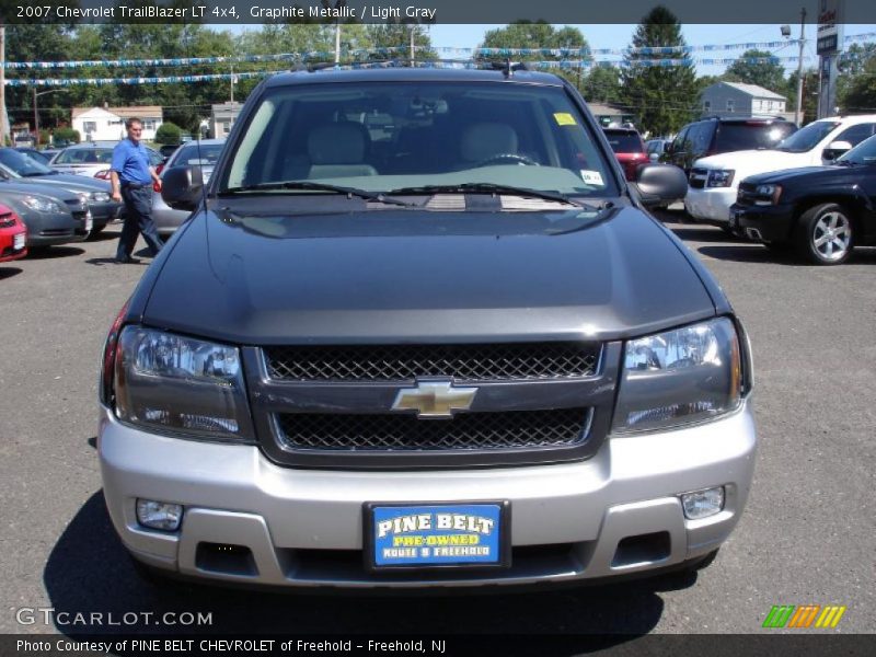 Graphite Metallic / Light Gray 2007 Chevrolet TrailBlazer LT 4x4