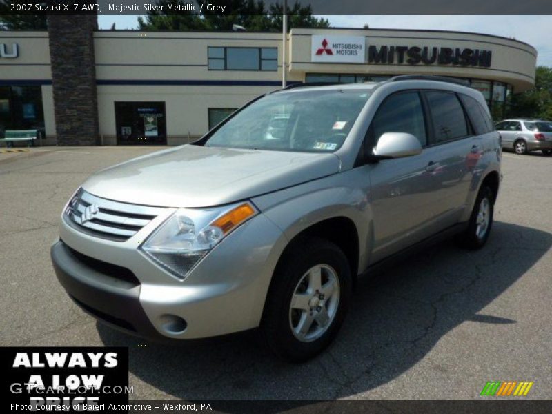 Majestic Silver Metallic / Grey 2007 Suzuki XL7 AWD