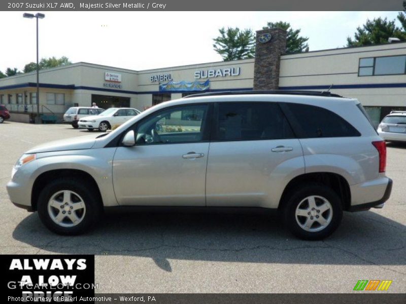 Majestic Silver Metallic / Grey 2007 Suzuki XL7 AWD
