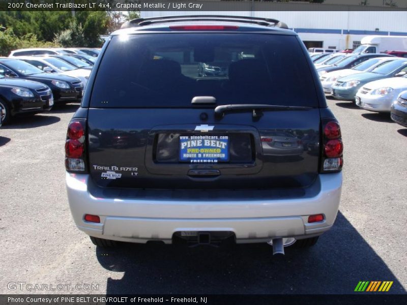 Graphite Metallic / Light Gray 2007 Chevrolet TrailBlazer LT 4x4