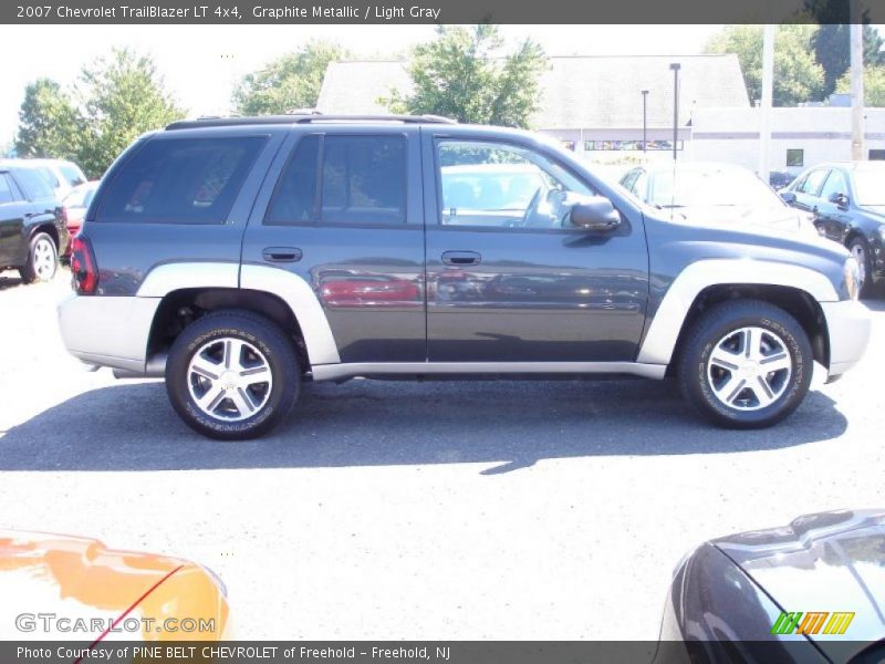 Graphite Metallic / Light Gray 2007 Chevrolet TrailBlazer LT 4x4