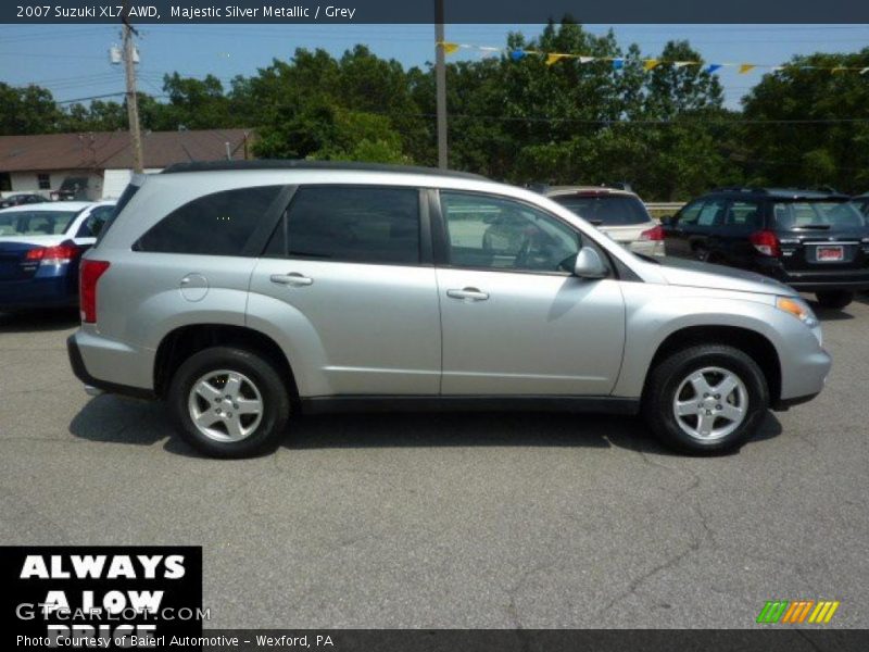 Majestic Silver Metallic / Grey 2007 Suzuki XL7 AWD