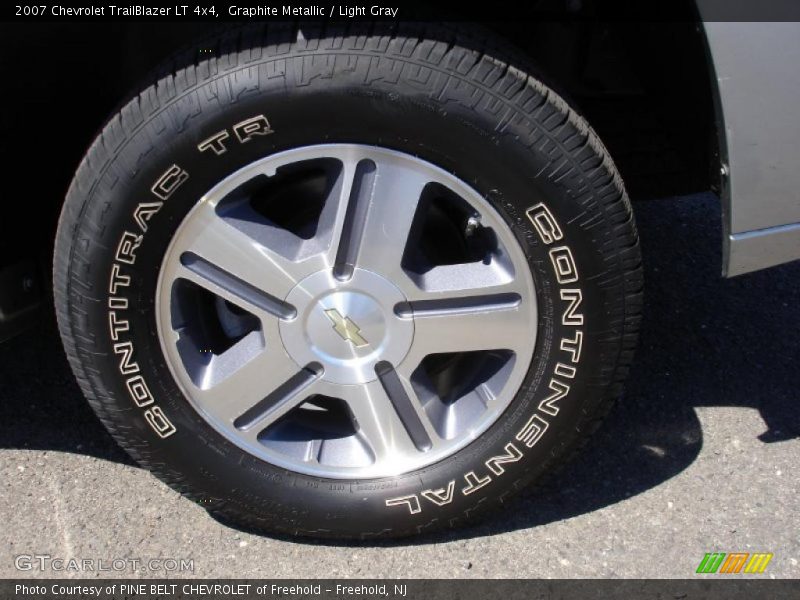 Graphite Metallic / Light Gray 2007 Chevrolet TrailBlazer LT 4x4