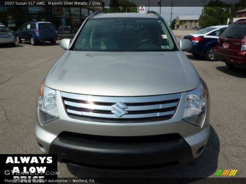 Majestic Silver Metallic / Grey 2007 Suzuki XL7 AWD