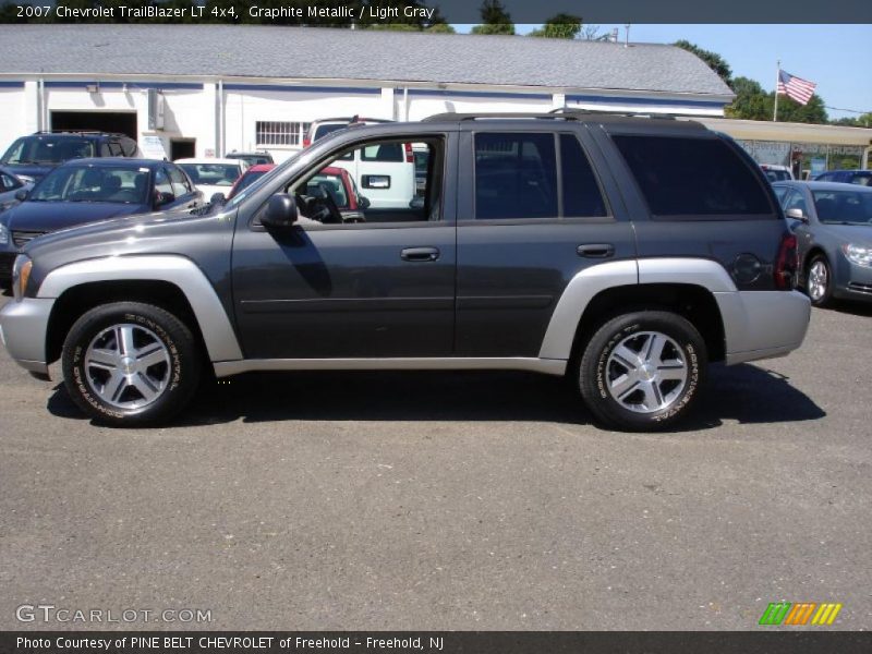 Graphite Metallic / Light Gray 2007 Chevrolet TrailBlazer LT 4x4