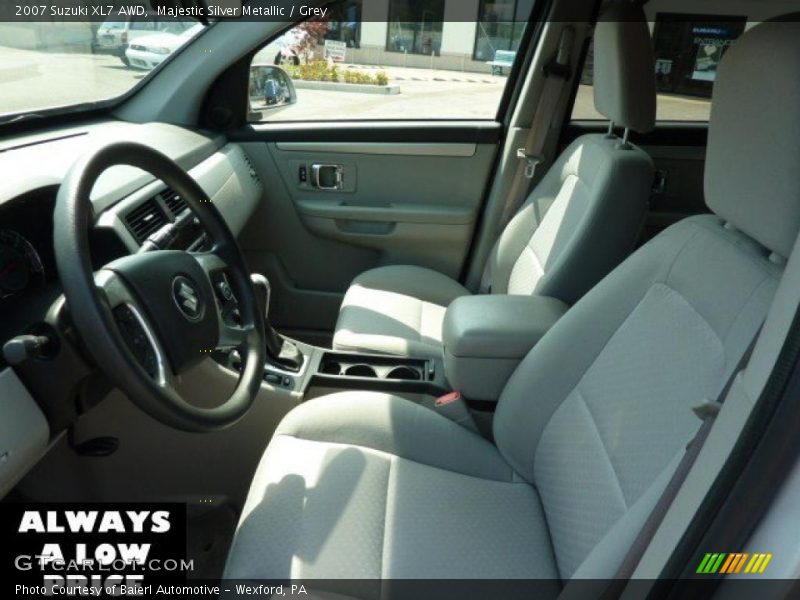 Majestic Silver Metallic / Grey 2007 Suzuki XL7 AWD