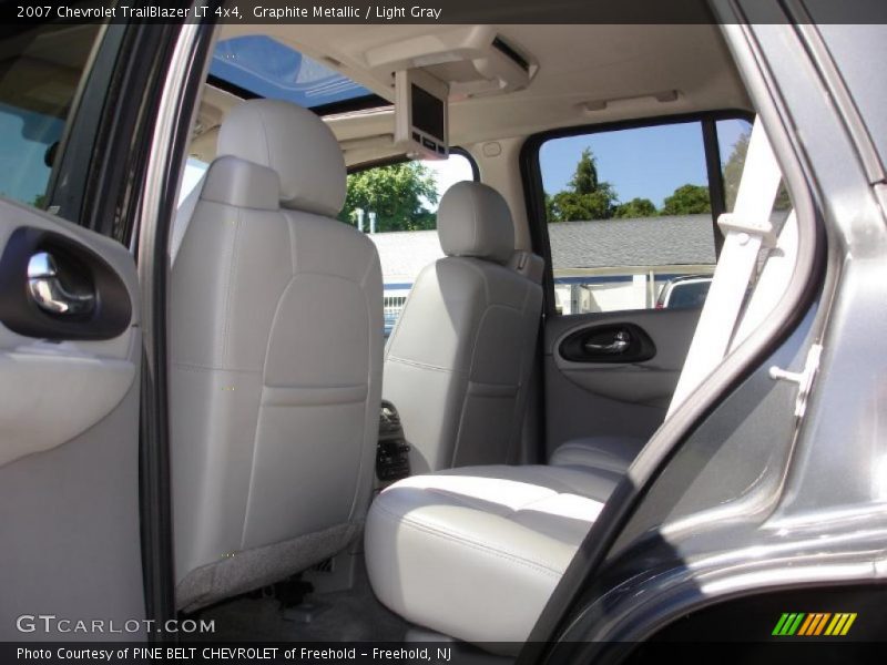 Graphite Metallic / Light Gray 2007 Chevrolet TrailBlazer LT 4x4