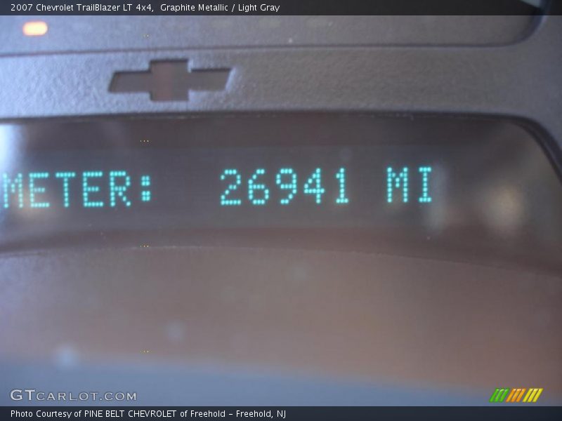 Graphite Metallic / Light Gray 2007 Chevrolet TrailBlazer LT 4x4