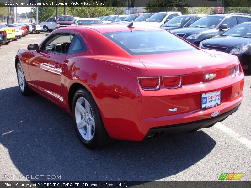 Victory Red / Gray 2010 Chevrolet Camaro LT Coupe