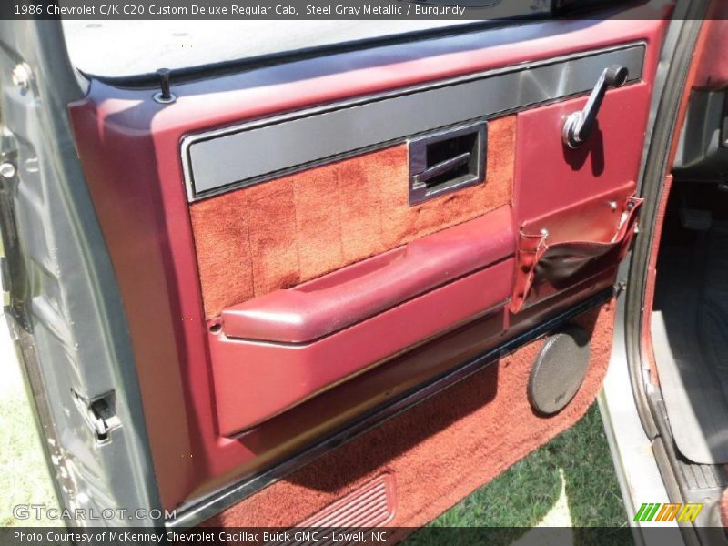 Door Panel of 1986 C/K C20 Custom Deluxe Regular Cab