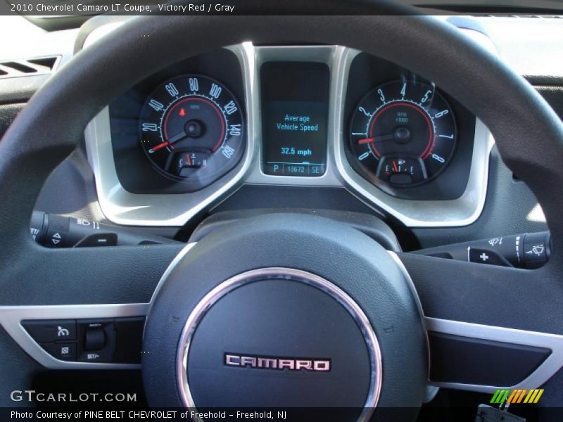 Victory Red / Gray 2010 Chevrolet Camaro LT Coupe