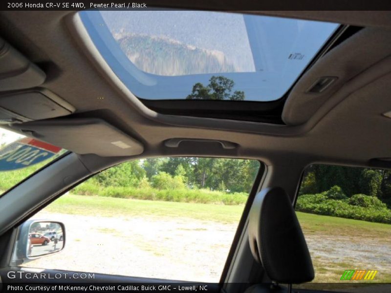 Pewter Pearl / Black 2006 Honda CR-V SE 4WD