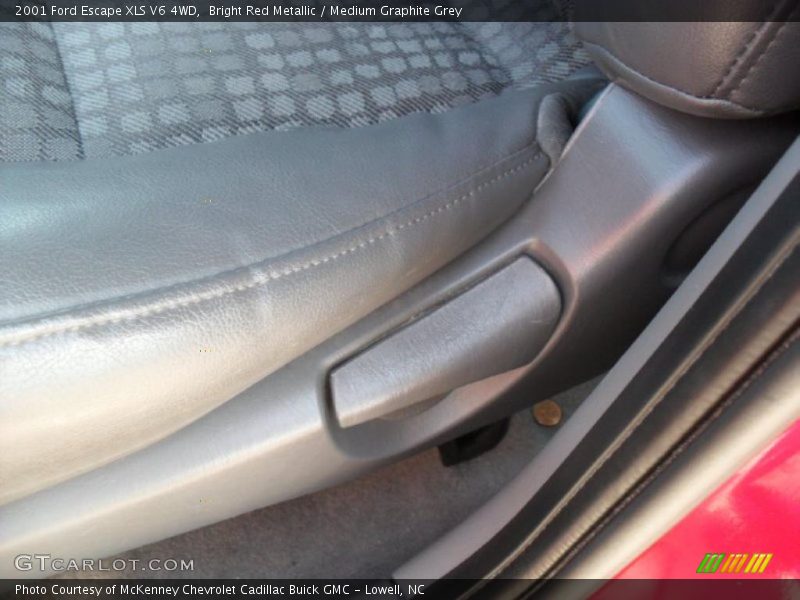 Bright Red Metallic / Medium Graphite Grey 2001 Ford Escape XLS V6 4WD
