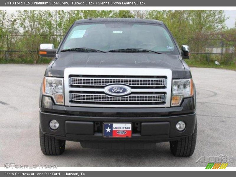 Tuxedo Black / Sienna Brown Leather/Black 2010 Ford F150 Platinum SuperCrew