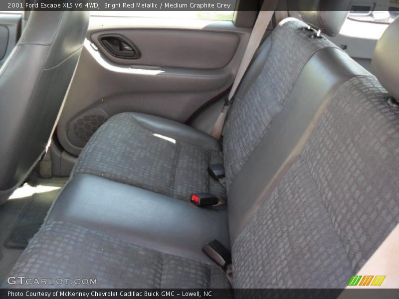 Bright Red Metallic / Medium Graphite Grey 2001 Ford Escape XLS V6 4WD