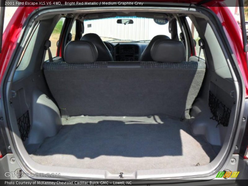 Bright Red Metallic / Medium Graphite Grey 2001 Ford Escape XLS V6 4WD