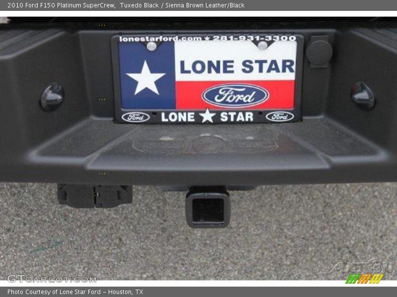 Tuxedo Black / Sienna Brown Leather/Black 2010 Ford F150 Platinum SuperCrew