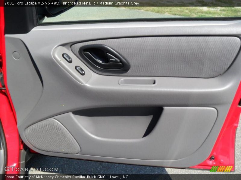 Bright Red Metallic / Medium Graphite Grey 2001 Ford Escape XLS V6 4WD