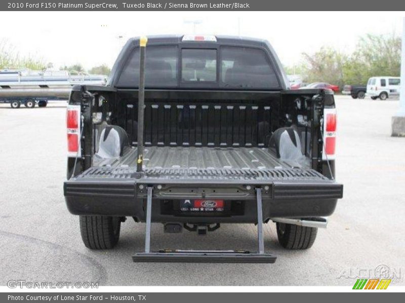 Tuxedo Black / Sienna Brown Leather/Black 2010 Ford F150 Platinum SuperCrew
