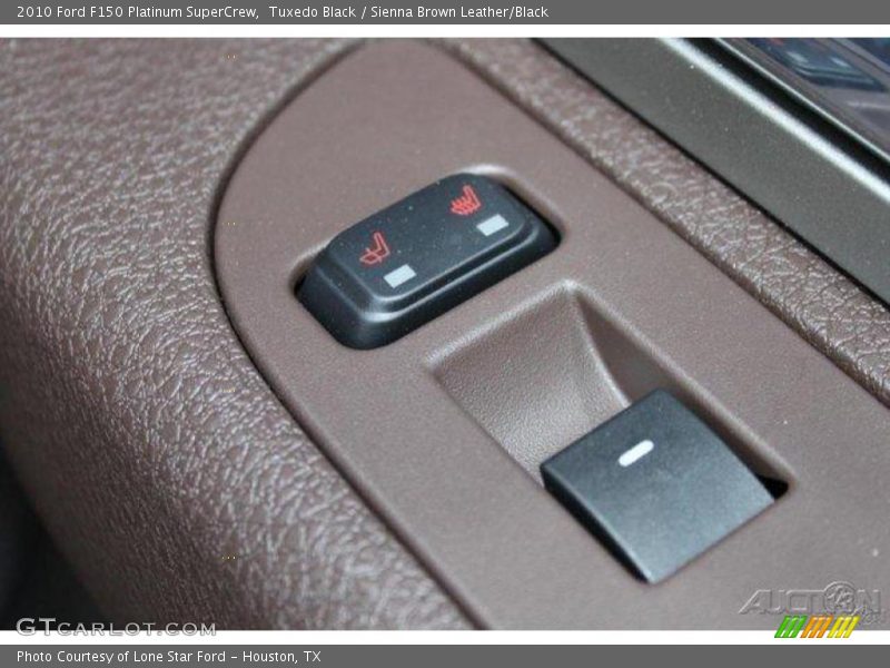 Tuxedo Black / Sienna Brown Leather/Black 2010 Ford F150 Platinum SuperCrew