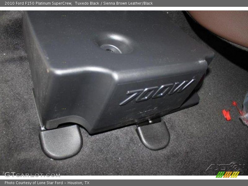 Tuxedo Black / Sienna Brown Leather/Black 2010 Ford F150 Platinum SuperCrew