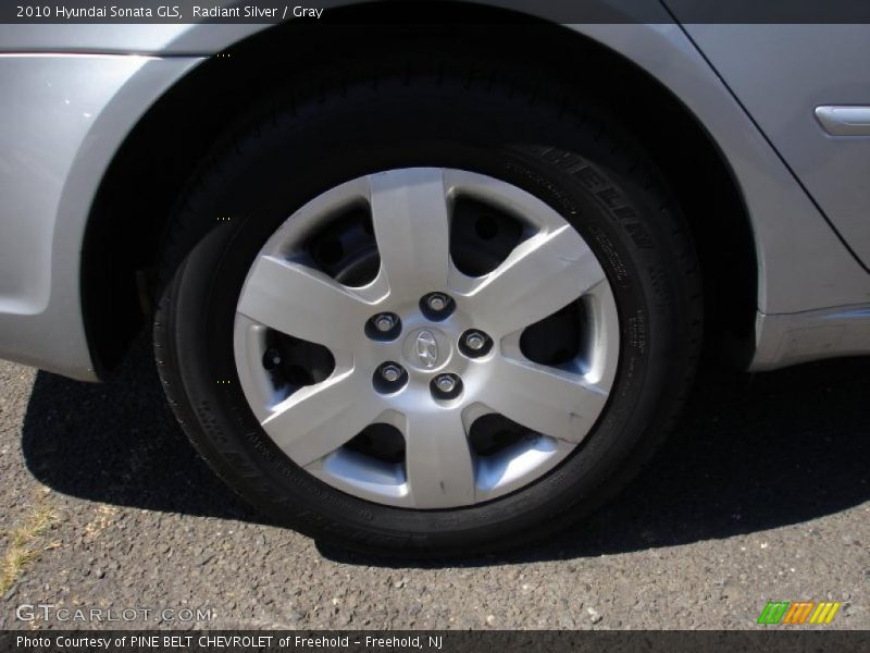 Radiant Silver / Gray 2010 Hyundai Sonata GLS