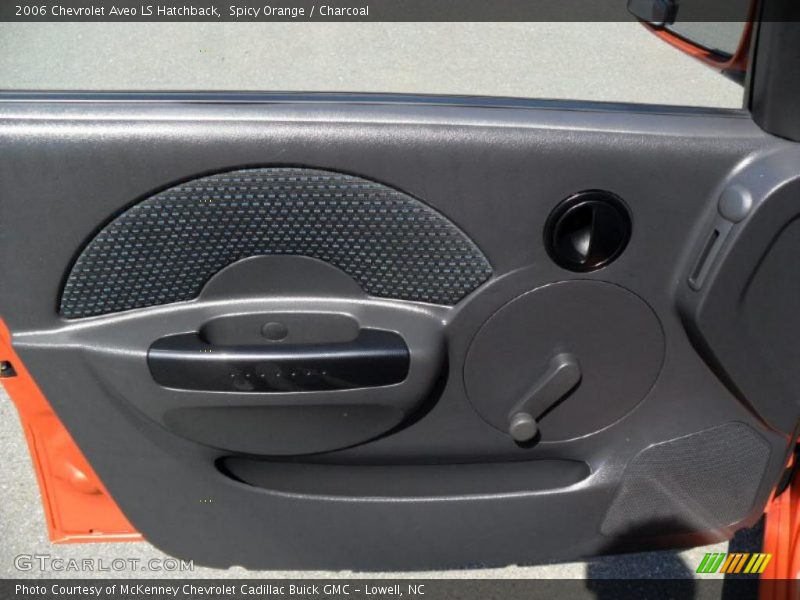 Spicy Orange / Charcoal 2006 Chevrolet Aveo LS Hatchback