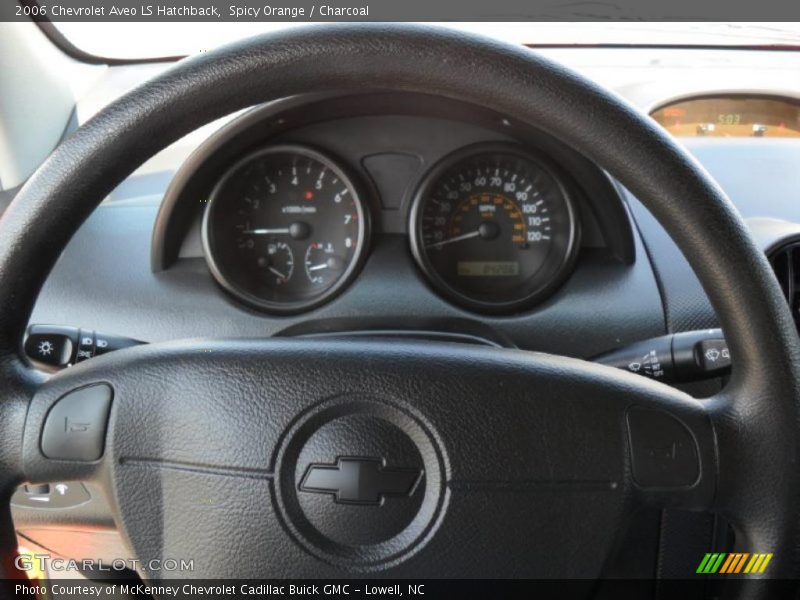 Spicy Orange / Charcoal 2006 Chevrolet Aveo LS Hatchback