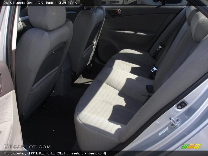 Radiant Silver / Gray 2010 Hyundai Sonata GLS