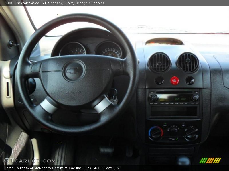 Spicy Orange / Charcoal 2006 Chevrolet Aveo LS Hatchback