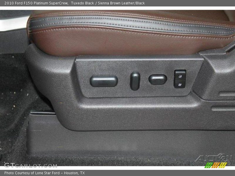Tuxedo Black / Sienna Brown Leather/Black 2010 Ford F150 Platinum SuperCrew